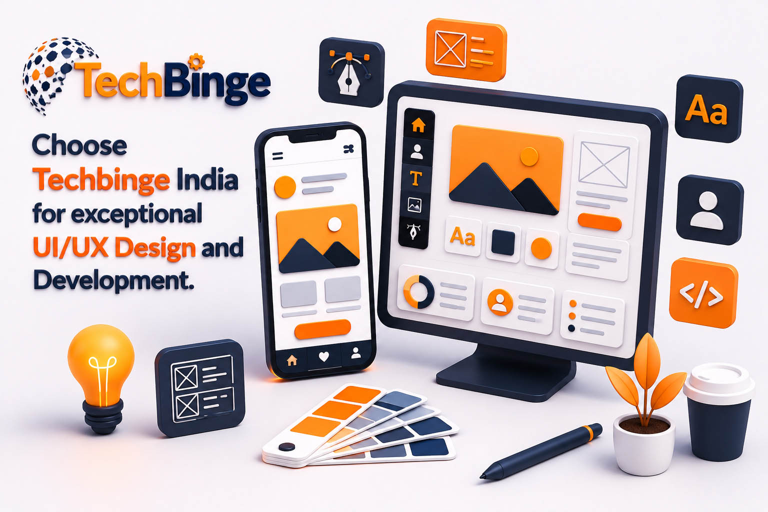 Choose Techbinge India for exceptional UI/UX Design